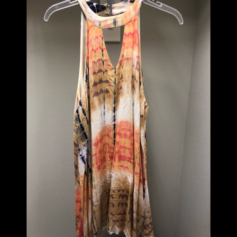 tie dye sundress